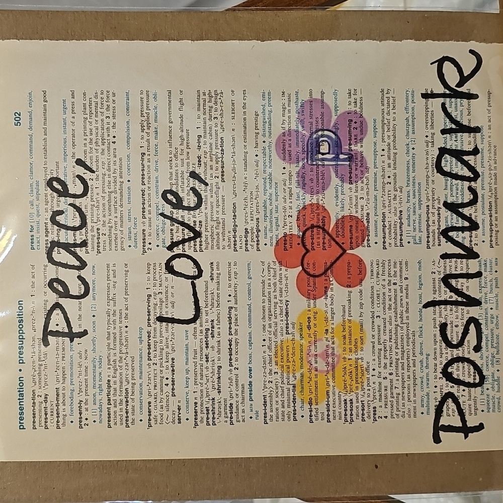 Print Only - Peace, Love, Poshmark Handmade - Picture 4 of 5